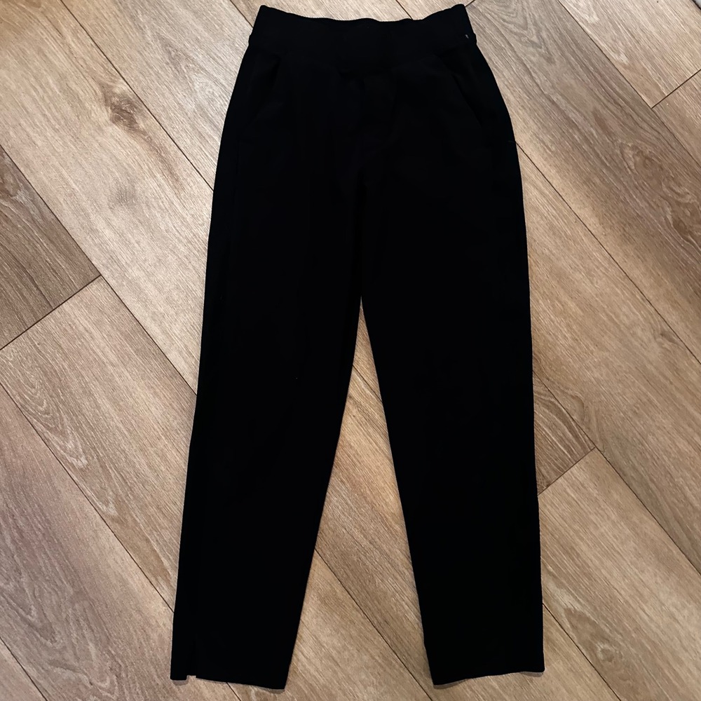 Athleta Brooklyn Heights Wide Leg Pants Black 198671 Size 00
